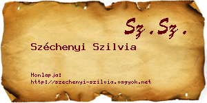 Széchenyi Szilvia névjegykártya
