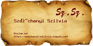 Széchenyi Szilvia névjegykártya